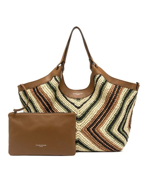 Dua borsa a spalla grande  GIANNI CHIARINI | BS12190DIAMIX14580